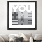 You Me We I by Parker Jones on GIANT ART - white contemporary