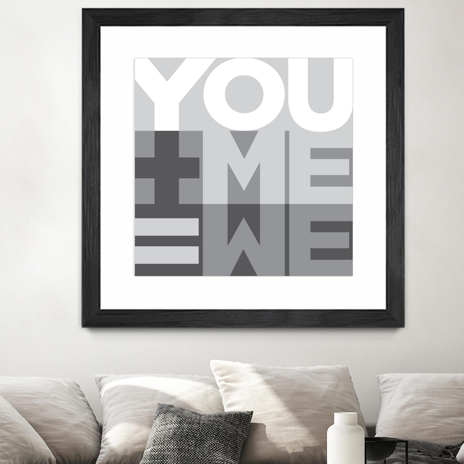 You Me We I by Parker Jones on GIANT ART - white contemporary