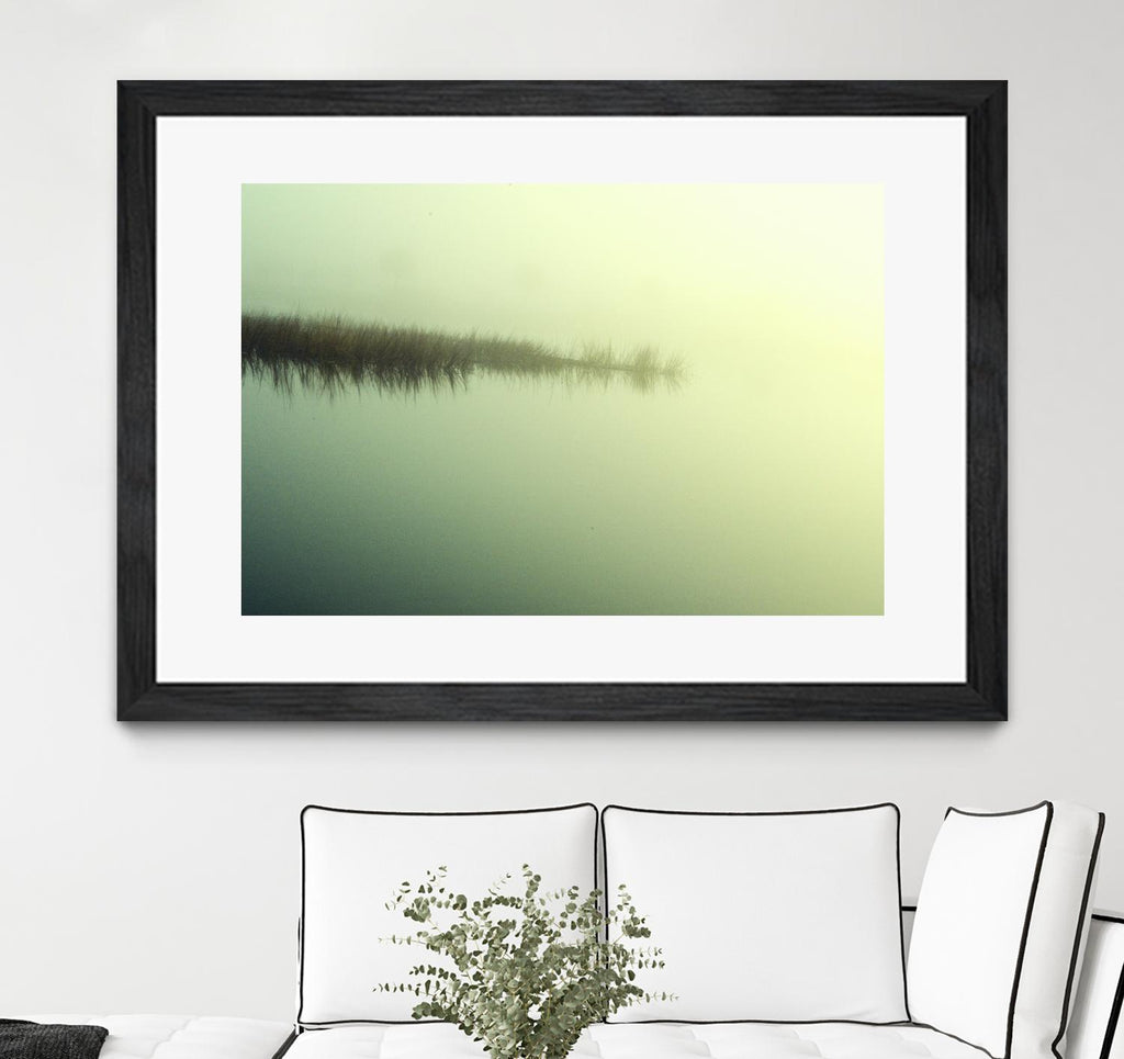 Peaceful Morning by Lori Prenner on GIANT ART - green landscape
