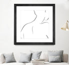 Femme III by Patti Mann on GIANT ART - whites & creams, blacks figurative