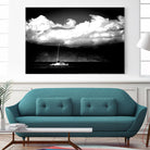 Cotton Skies by Aaron Matheson on GIANT ART - white nautical