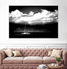 Cotton Skies by Aaron Matheson on GIANT ART - white nautical