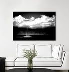 Cotton Skies by Aaron Matheson on GIANT ART - white nautical