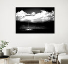 Cotton Skies by Aaron Matheson on GIANT ART - white nautical