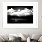 Cotton Skies by Aaron Matheson on GIANT ART - white nautical
