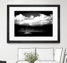 Cotton Skies by Aaron Matheson on GIANT ART - white nautical