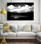 Cotton Skies by Aaron Matheson on GIANT ART - white nautical