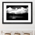 Cotton Skies by Aaron Matheson on GIANT ART - white nautical