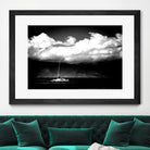 Cotton Skies by Aaron Matheson on GIANT ART - white nautical