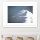 Surfers Delight by Aaron Matheson on GIANT ART - white sea scene