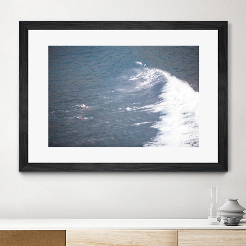 Surfers Delight d'Aaron Matheson sur GIANT ART - scène de mer blanche