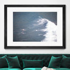 Surfers Delight by Aaron Matheson on GIANT ART - white sea scene
