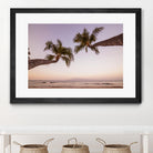 Beauty Times Two by Aaron Matheson on GIANT ART - purple tropical