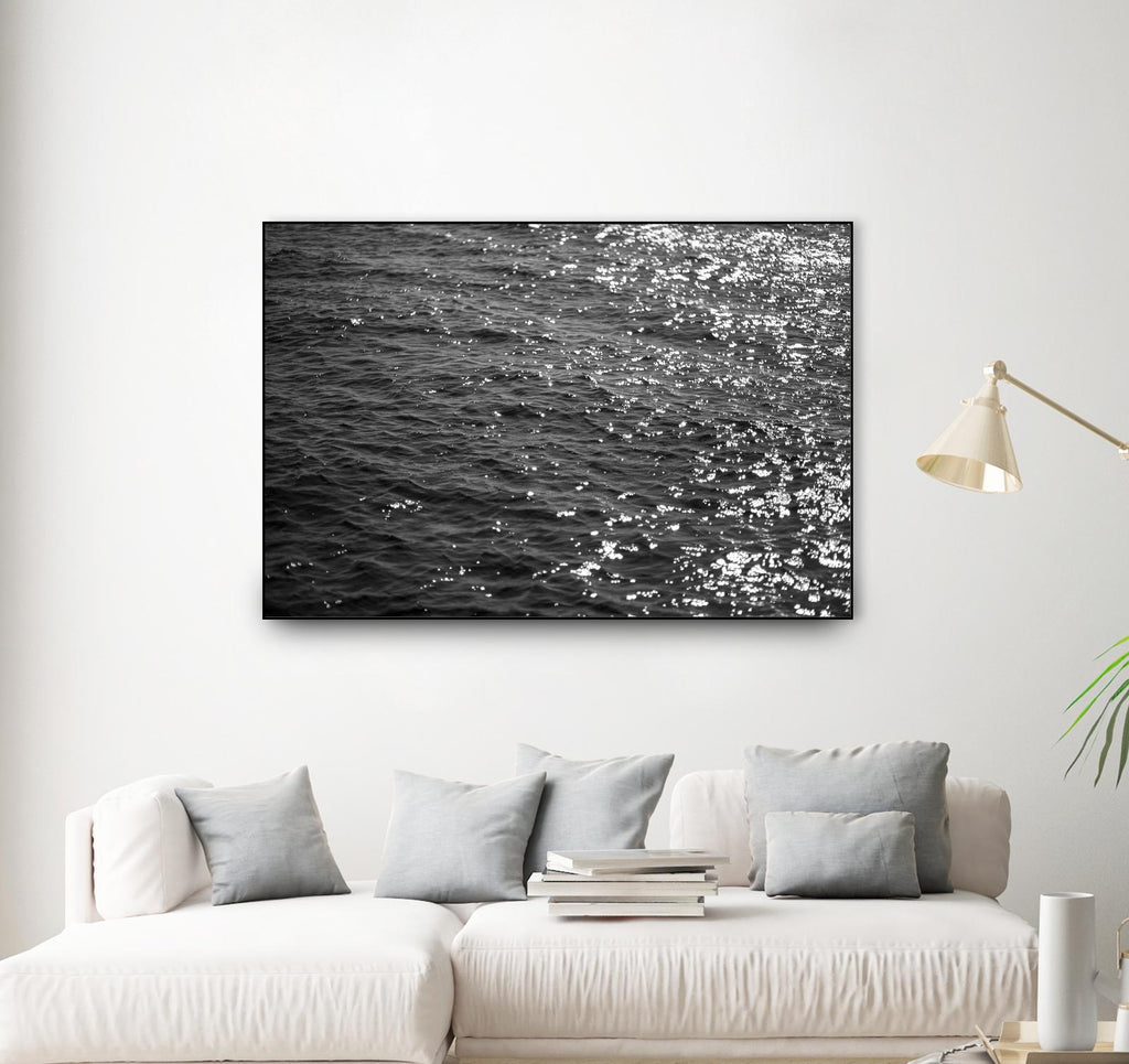 Steel Gray par Aaron Matheson sur GIANT ART - scène de mer blanche