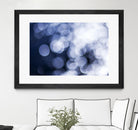 Sapphire Dreams by Aaron Matheson on GIANT ART - white abstract