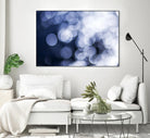 Sapphire Dreams by Aaron Matheson on GIANT ART - white abstract