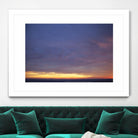 Cloudy View by Aaron Matheson on GIANT ART - yellow landscape