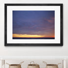 Cloudy View by Aaron Matheson on GIANT ART - yellow landscape