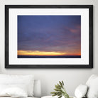 Cloudy View by Aaron Matheson on GIANT ART - yellow landscape