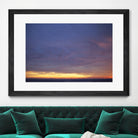 Cloudy View by Aaron Matheson on GIANT ART - yellow landscape