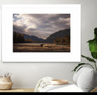 Lake Views by Aaron Matheson on GIANT ART - grey landscape