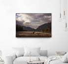 Lake Views by Aaron Matheson on GIANT ART - grey landscape