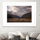 Lake Views by Aaron Matheson on GIANT ART - grey landscape