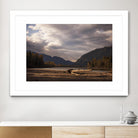 Lake Views by Aaron Matheson on GIANT ART - grey landscape