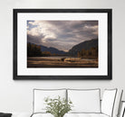 Lake Views by Aaron Matheson on GIANT ART - grey landscape