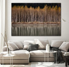 Golden Visions by Aaron Matheson on GIANT ART - grey landscape