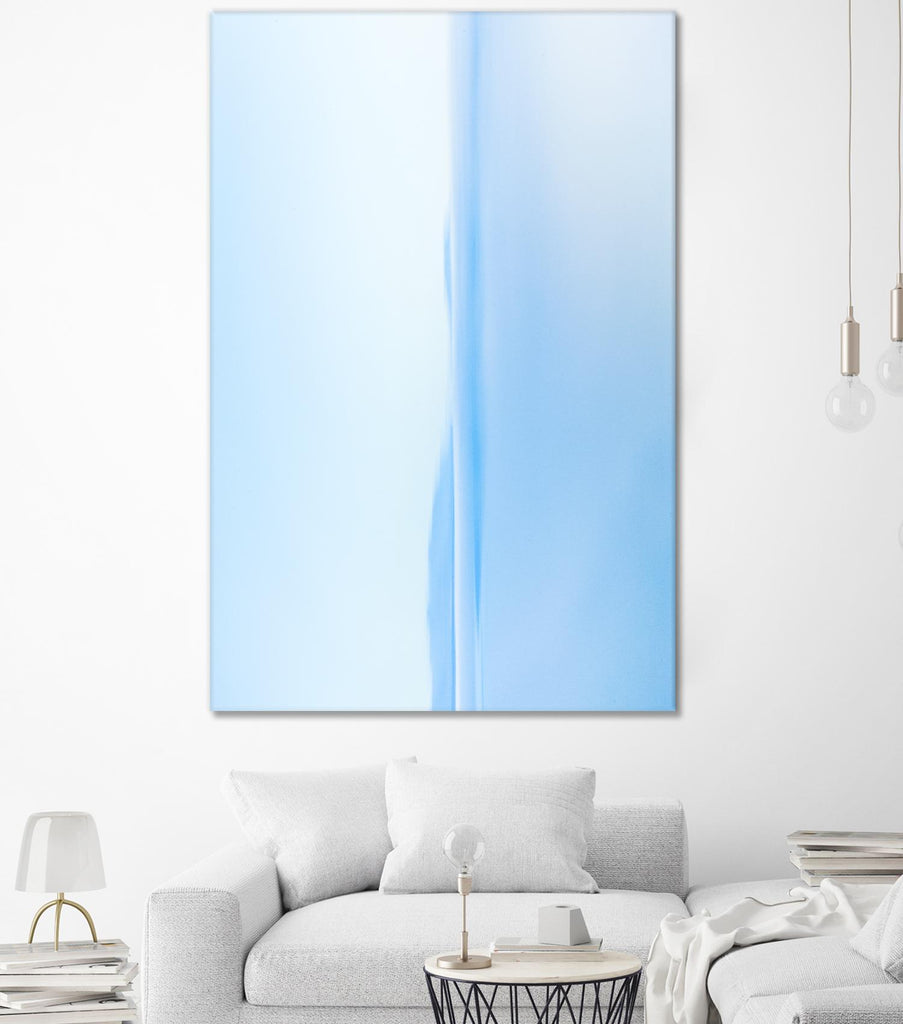 Daydreaming in Blue by Melissa McClain on GIANT ART - blue abstract