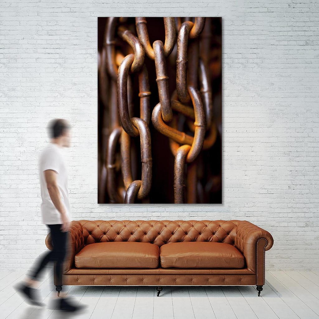 In Chains de Melissa McClain sur GIANT ART - art photo rouillé