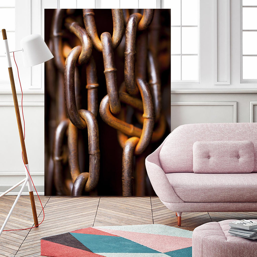 In Chains by Melissa McClain on GIANT ART - rust photo art
