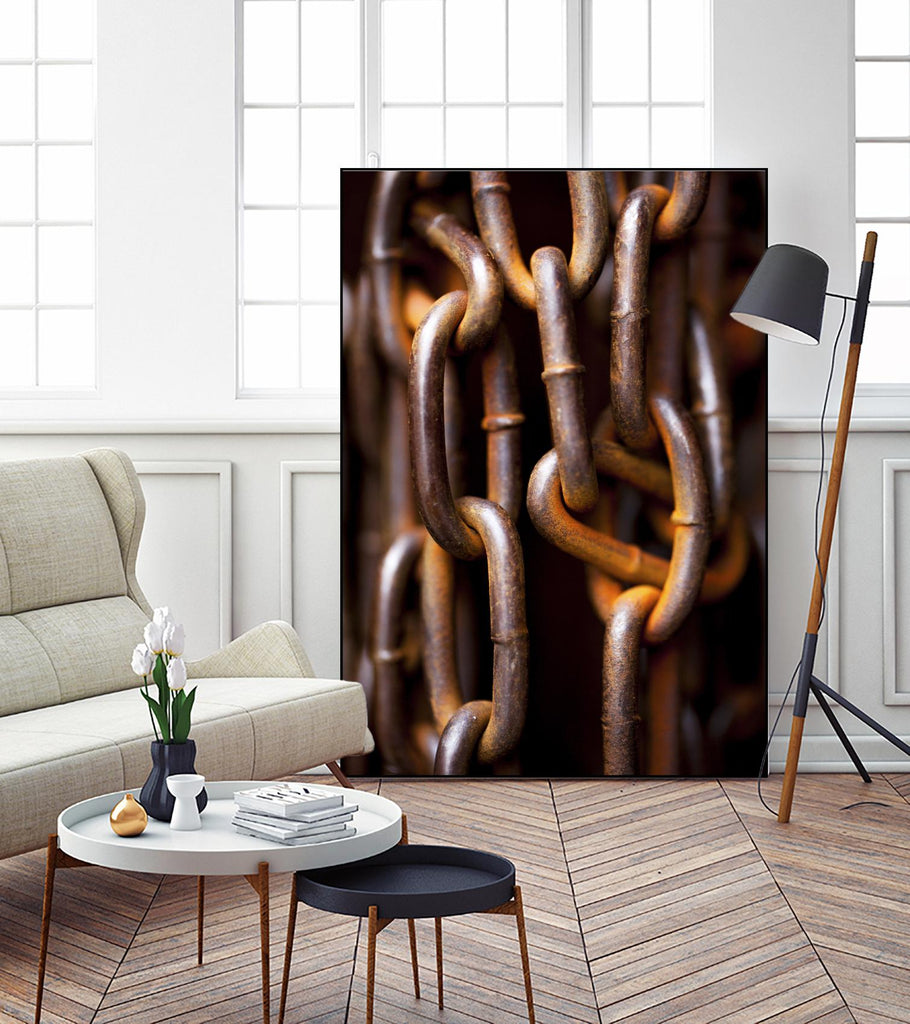 In Chains by Melissa McClain on GIANT ART - rust photo art