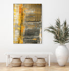 Slow Roll by Melissa McClain on GIANT ART - yellow abstract