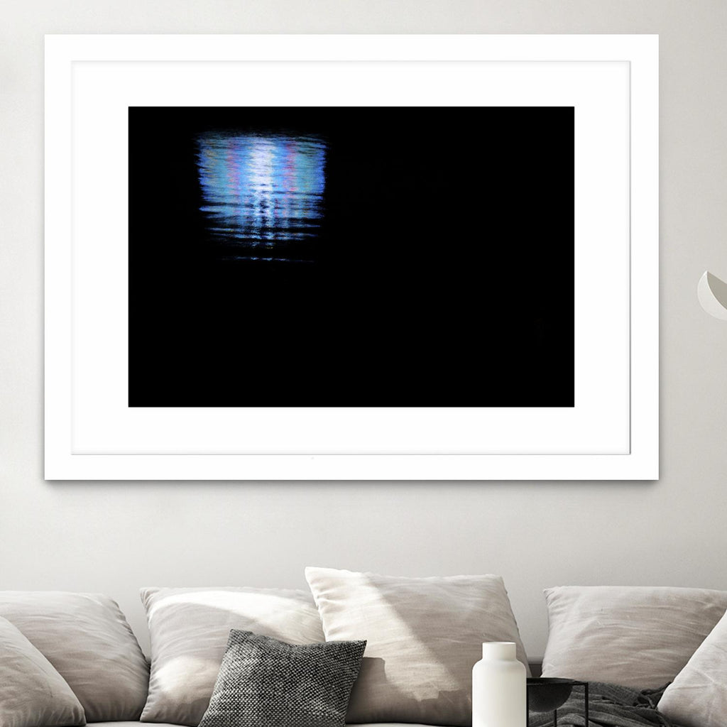 Midnight Blue by Melissa McClain on GIANT ART - blue abstract