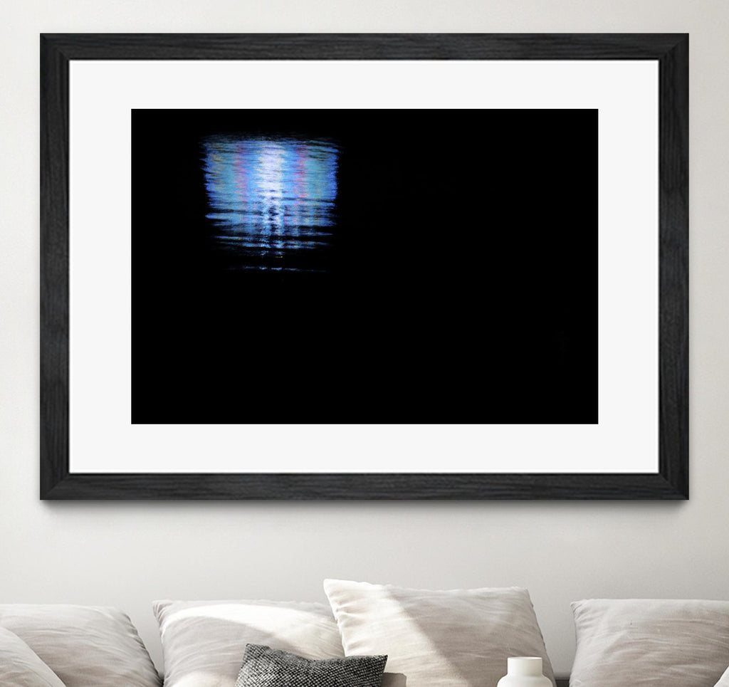 Midnight Blue by Melissa McClain on GIANT ART - blue abstract