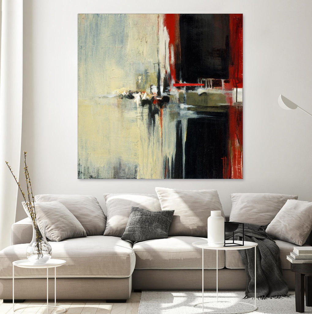 In the Reflexion by Terri Burris on GIANT ART - black abstract