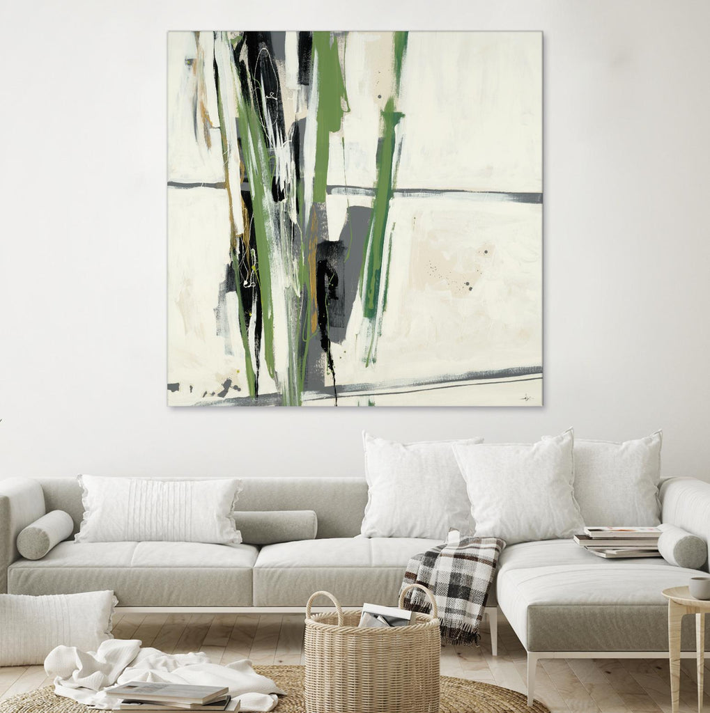 Through the Trees by KC Haxton on GIANT ART - grey abstract