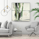 Through the Trees by KC Haxton on GIANT ART - grey abstract