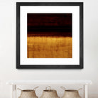 Lined View III by Randy Hibberd on GIANT ART - yellow abstract