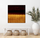 Lined View III by Randy Hibberd on GIANT ART - yellow abstract