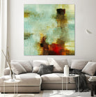 Blue Innocence I by Randy Hibberd on GIANT ART - red abstract