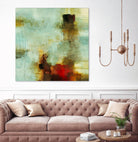 Blue Innocence I by Randy Hibberd on GIANT ART - red abstract