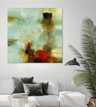 Blue Innocence I by Randy Hibberd on GIANT ART - red abstract