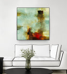 Blue Innocence I by Randy Hibberd on GIANT ART - red abstract