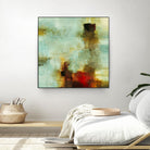 Blue Innocence I by Randy Hibberd on GIANT ART - red abstract