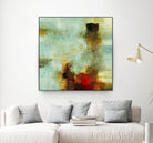 Blue Innocence I by Randy Hibberd on GIANT ART - red abstract