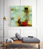 Blue Innocence I by Randy Hibberd on GIANT ART - red abstract