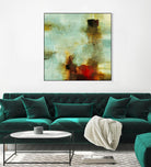 Blue Innocence I by Randy Hibberd on GIANT ART - red abstract